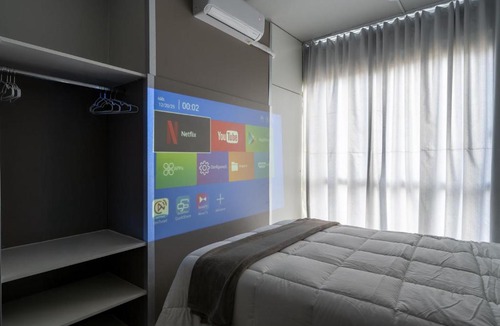 Sao Pelegrino Apartment | Studio Acolhedor com Projetor, Ar Condicionado e Localização Imbatível