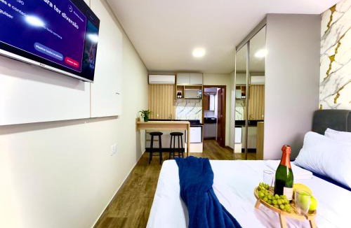 Picarras Apartment | Studio aconchegante com piscina a 350m da praia