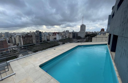 Buenos Aires Central Business District Apartment | Studio Apartment on 13th Floor with balcony terrace