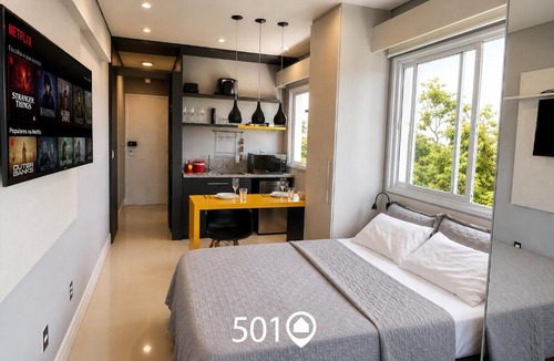 Cotia Apartment | Studio c/a Melhor Vista do Prédio na Granja Viana