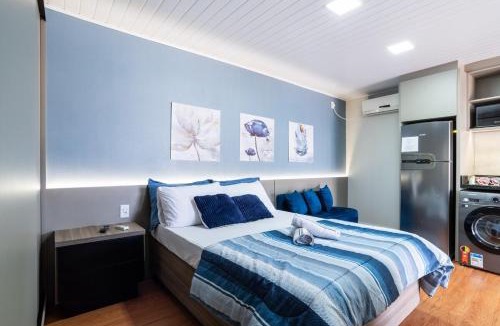 Novo Hamburgo Apartment | Studio c Piscina, AC e Café Novo Hamburgo