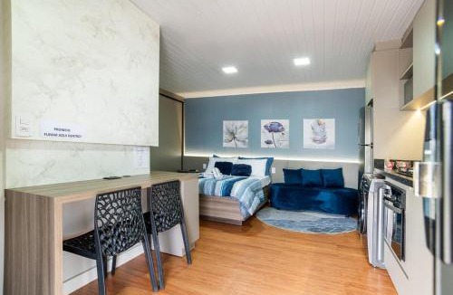 Novo Hamburgo Apartment | Studio c Piscina, AC e Café Novo Hamburgo