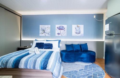Novo Hamburgo Apartment | Studio c Piscina, AC e Café Novo Hamburgo