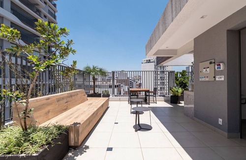 Vila Pompeia Apartment | Studio com Academia a 350 m do Allianz Parque