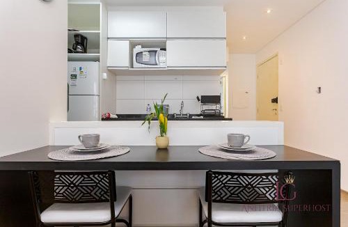 Campina do Siqueira Apartment | Studio com garagem, próximo do Park Barigui, piscina aquecida, academia