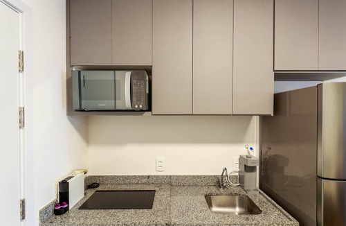Santo Amaro Apartment | Studio Completo a 5min do Consulado | LB422