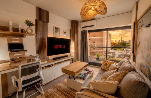 Barracas Apartment | Studio con Spa, Cine 4K y Diseño