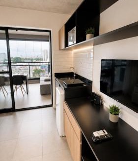 Bom Retiro Apartment | Studio moderno amanhecer do Sol centro de SP