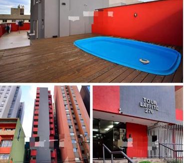 Matriz Apartment | Studio no centro de Curitiba - ao lado da FAE - 802