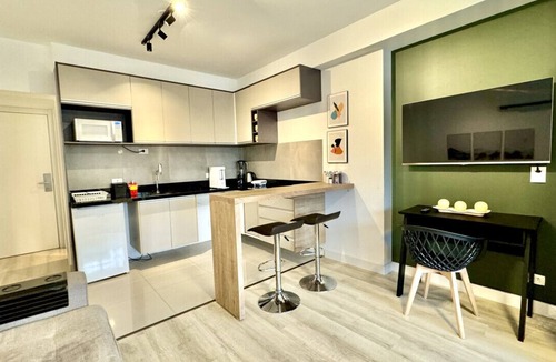 Matriz Apartment | Studio no lifespace Curitiba batel, com garagem