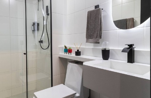 Sao Paulo Apartment | Studio Premium Allianz Parque, fully automated