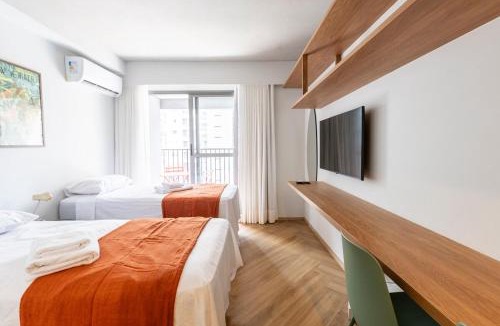 Vila Guarani Apartment | Studio próximo ao Expo e Itaú Ceic