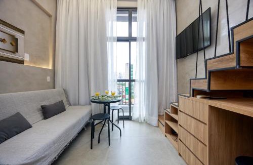 Santo Amaro Apartment | Studio prox Consulado EUA Metro Brooklin piscina