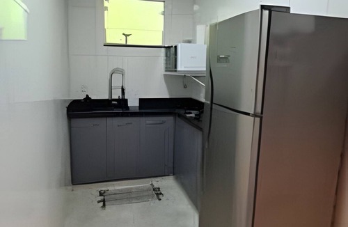 Parque das Palmeiras House | Studio RD with queen-size bed for couples.