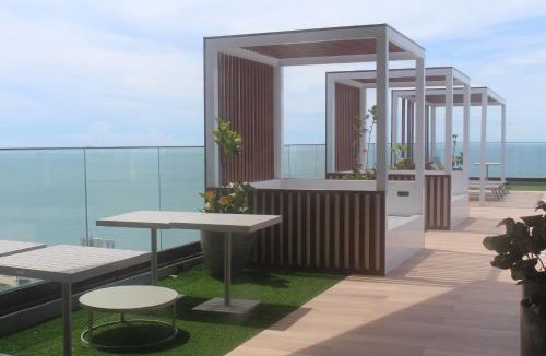Costa Azul Apartment | Studio Salcity - Piscina no rooftop com vista mar