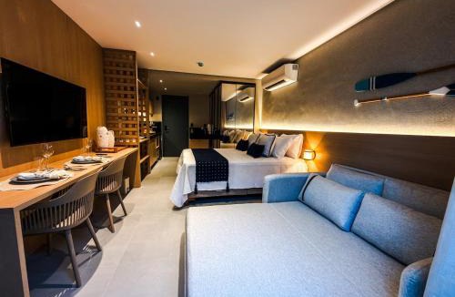 Jardim Oceania Apartment | Studio Sofisticado Pé na Areia Hidromassagem