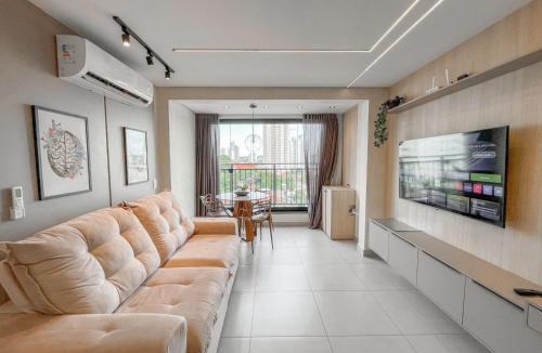 Aclimacao Apartment | Studio Space com Dois Quartos e Máquina de Lavar