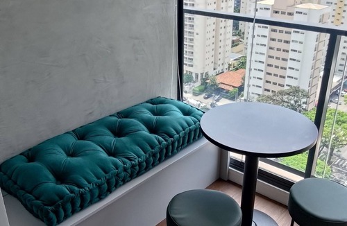 Vila Pompeia Apartment | Studio with Pool for Shows and Games Palmeiras Near Allianz Parque Perdizes