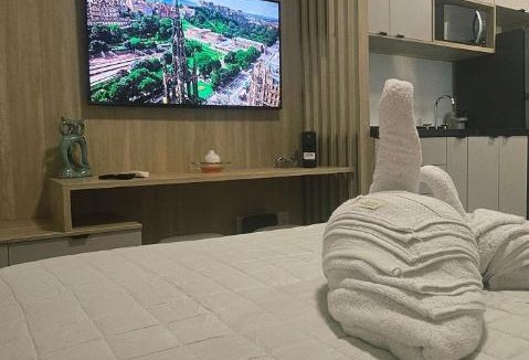 Santo Amaro Apartment | Studios Hub Brooklin by Fica por Aqui