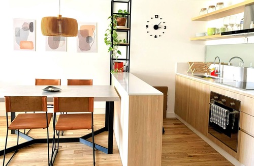 Olivos Apartment | Stylish apartment by river with pool & grill