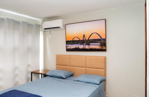 Sudoeste e Octogonal Apartment | Temporada - Kit Studio Ponte JK - 108 - Sudoeste - Melhor Custo Benefício - Até 4 pessoas