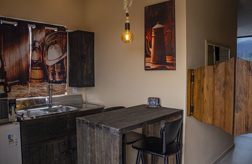 Praia Grande Ski Chalet | Themed cabins with a heated pool at the foot of the Malacara Canyon.