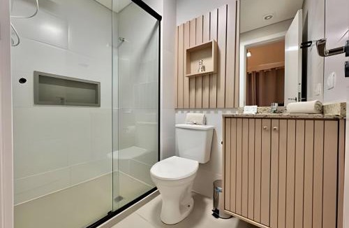 Novo Mundo Apartment | #TOP One# Studio New England Charmoso C/PisciNA