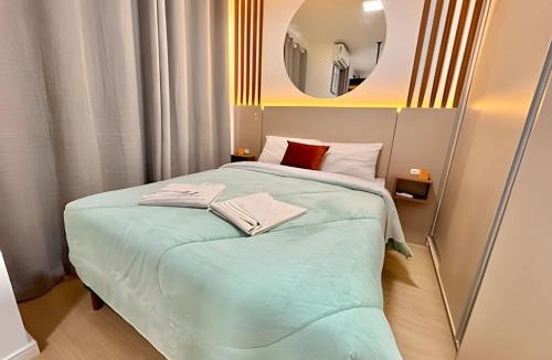 Novo Mundo Apartment | #TOP One# Studio New England Charmoso C/PisciNA
