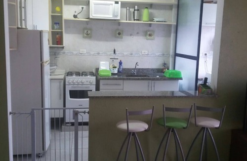 Tupi Apartment | Tupy, 1 bedroom with cozy air conditioning.