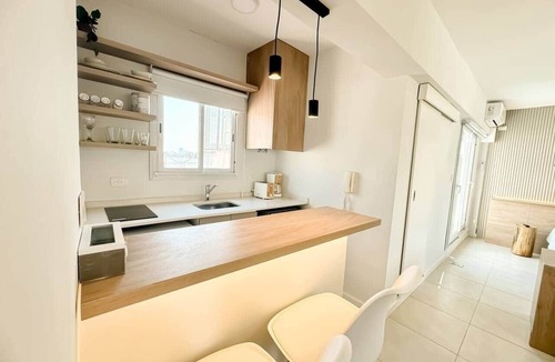 Abasto Apartment | Una noche en la Ciudad de la furia:Terraza privada