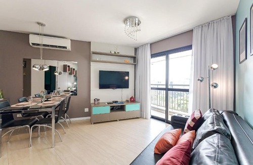 Vila Izabel Apartment | v077A -Ótima localização, varanda e garagem inclusa