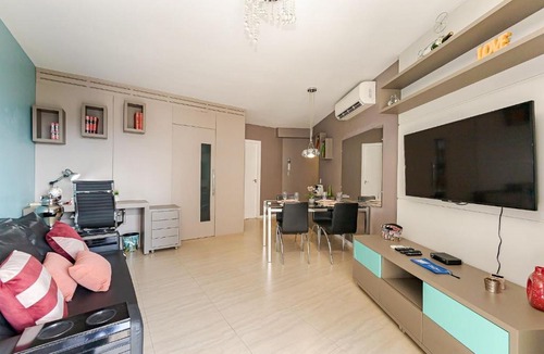 Vila Izabel Apartment | v077A -Ótima localização, varanda e garagem inclusa