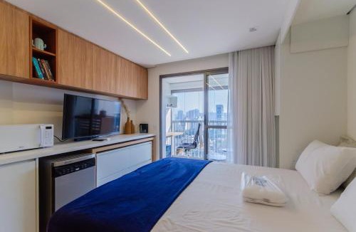 Vila Clementino Apartment | V1501 - Loft| Metrô| Ar-Cond.|Academia| Mercado 24h