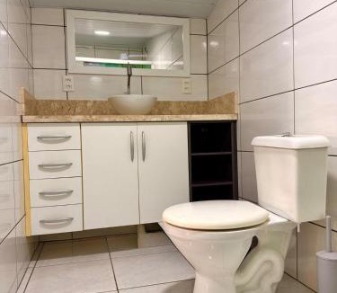 Vargem do Bom Jesus Apartment | varanda aconchego