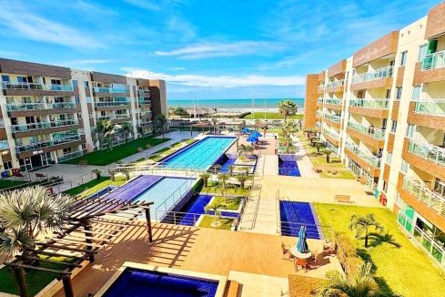 Antonio Diogo Apartment | VGFUN215- 1 quarto- 1wc- Pé na areia - Vista Mar - Praia do Futuro