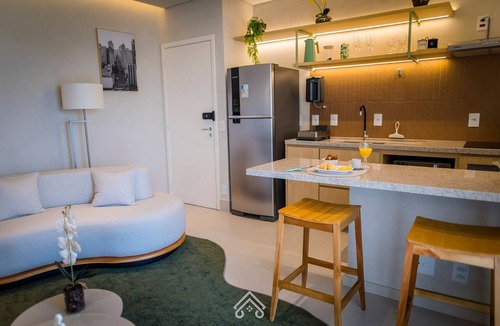 Campinas Apartment | View, Air Conditioning, and Parking Space in the City Center | LYVVO