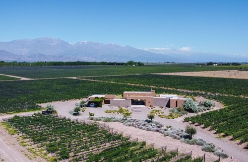 San Carlos Department House | Villa in the Uco Valley at Alfa Crux Winery in the Mendoza Wine Region
