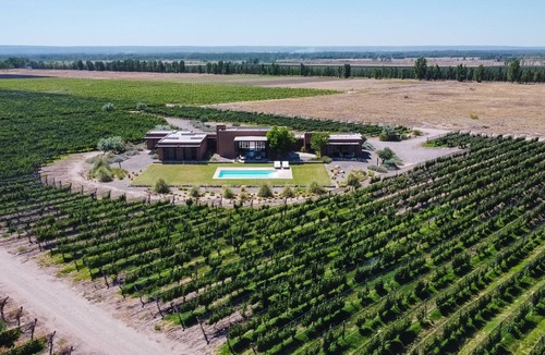 San Carlos Department House | Villa in the Uco Valley at Alfa Crux Winery in the Mendoza Wine Region