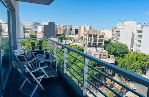 Chacarita Apartment | Vista Espectacular, Amplio y Luminoso en Palermo 4pax