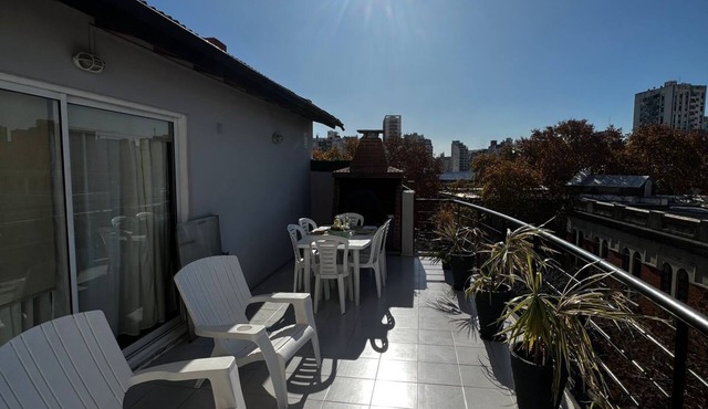 2 Amb, con Rooftop y Parrilla Propia