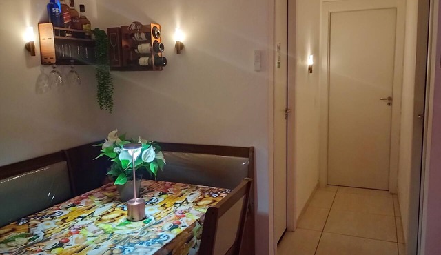 2-bedroom apartment with en-suite bathroom in the heart of Rio, panoramic pool. Pets allowed.