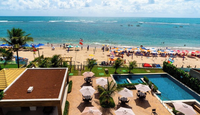 2-Bedroom Beachfront Apartment in the Center of Porto de Galinhas - Mirante de Porto 306