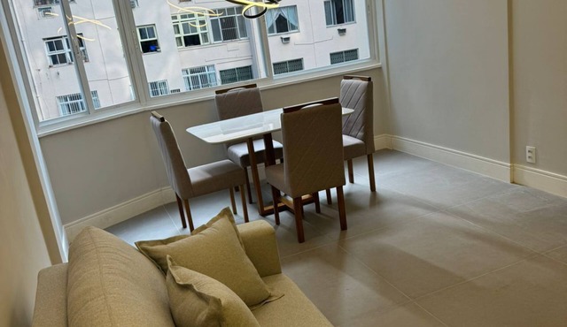 3-bedroom apartment in charming Copacabana Rio de Janeiro with WiFi, AC