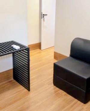 4 Studio novo no centro com ar condicionado e tv