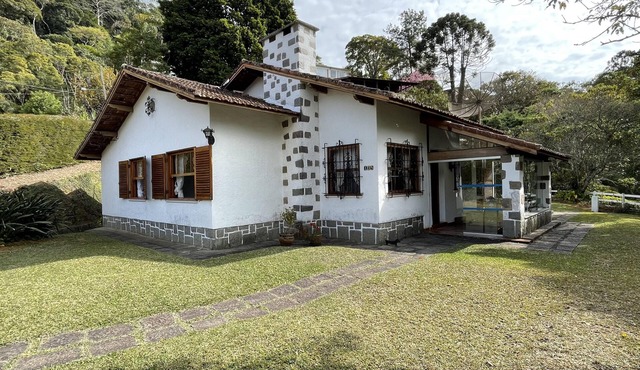 A typical mountain home—beautiful, with a lovely view. in teresópolis