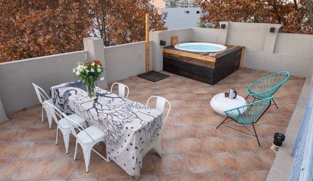 Amazing House 5 bed 5 Bath Terrace/bbq Jacuzzi Breakfast In Palermo