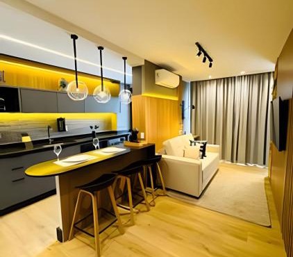 Ap 2 quartos | Cambuí, Piscina, Garagem e Academia in Campinas