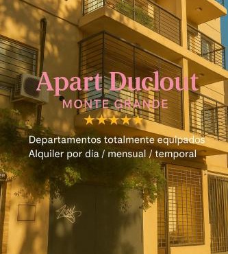 Apart Duclout Monte Grande a 15 minutos del Aeropuerto EZE