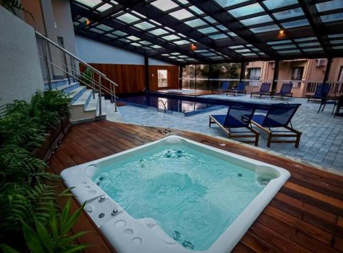Apart no Centro com Acesso Total ao Wish Resort