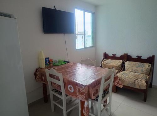 Apartamento 545 Mobiliado com 2 quartos e estacionamento coberto